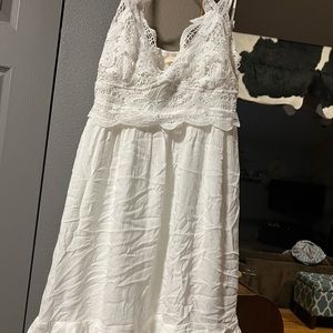 white dress, size medium